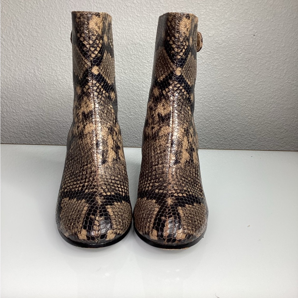 Joie Snakeskin “Ramet” Python Print Booties – Size 36